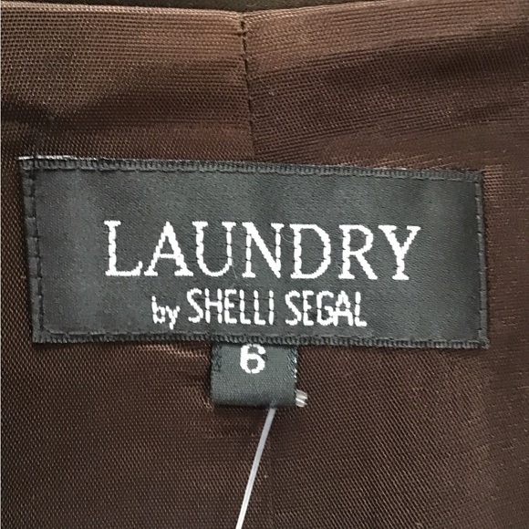 Laundry by Shelli Segal Suit Jacket, Color: Brown/Olive, Size: 6 - Picture 3 of 3
